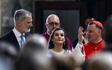 Reis de Espanha, Felipe VI e Letizia, visitam o Papa Leão XIV no Vaticano