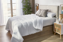 Edredão leve ideal para a primavera garante um sono mais confortável