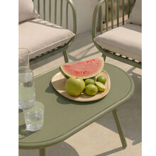 Conjunto de jardim verde