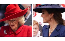 Kate Middletton e Camilla Parker-Bowles voltam a dar sinais de que não se entendem... e que só se suportam em nome da coroa 