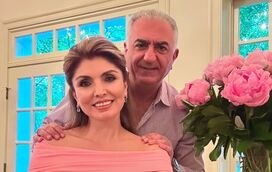 Princesa Yasmine Pahlavi e príncipe herdeiro Reza Pahlavi do Irão: 40 anos de um casamento feliz