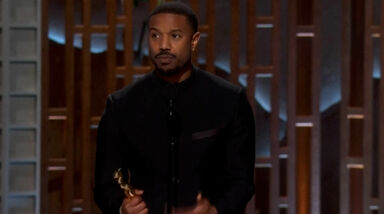 De Sidney Poitier a Halle Berry: Michael B. Jordan recorda atores negros ao receber Óscar de Melhor Ator 