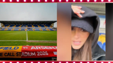 Inês Aguiar 'apanhada' em Inglaterra a ver Gyokeres?