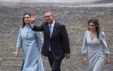 Família de António José Seguro marca presença na tomada de posse