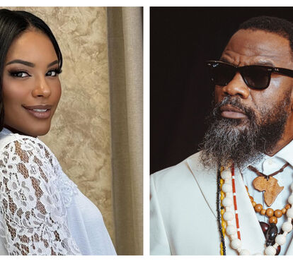 Afinal, estão juntos... e felizes! Sharam Diniz mostra-se vestida de 'noiva' ao lado de C4 Pedro para revelar sexo do bebé