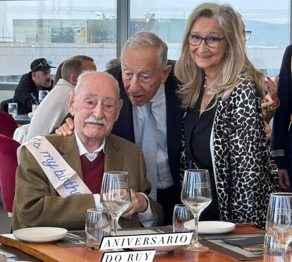 Ruy de Carvalho celebra 99 anos e até Marcelo Rebelo de Sousa marca presença