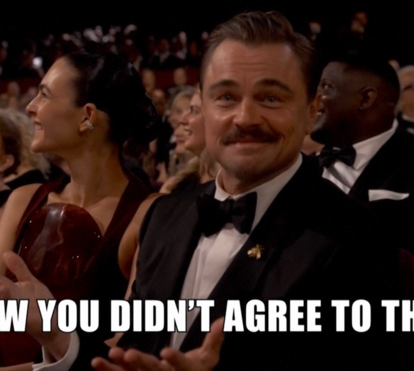 Mais um meme de Leonardo DiCaprio nos Óscares