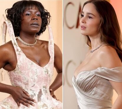 Arrasaram em Hollywood: Alba Baptista e Isabél Zuaa conquistam os Óscares com elegância