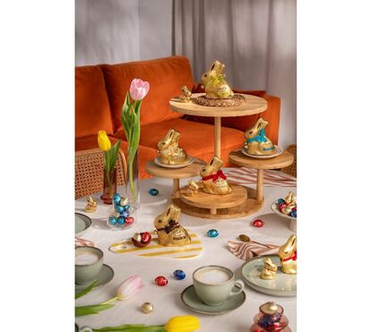Lindt& Sprüngli celebra a Páscoa com o seu icónico GOLD BUNNY e inovações para partilhar em família