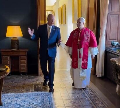 Palácio Grimaldi de portas abertas para receber Papa Leão XIV