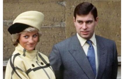 Sarah Ferguson, Diana, André e William