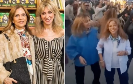 Judite Sousa com a irmã, um apoio fundamental na sua vida