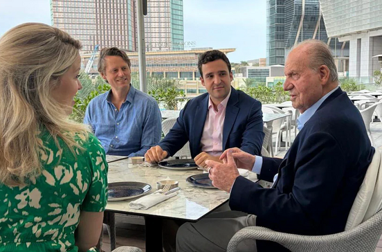 Juan Carlos no Dubai