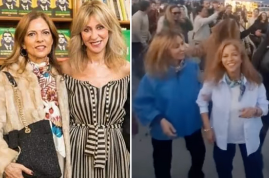 Judite Sousa com a irmã, um apoio fundamental na sua vida