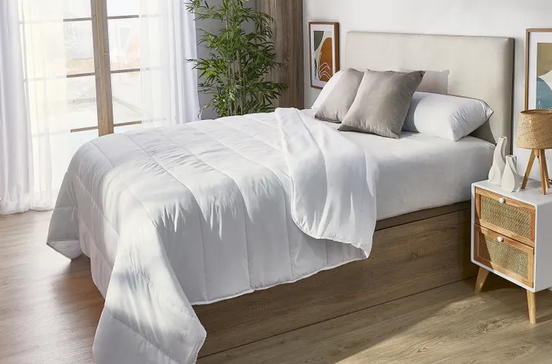 Edredão leve ideal para a primavera garante um sono mais confortável