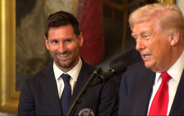 A comparação de Donald Trump entre Messi a Pelé durante cerimónia na Casa Branca  