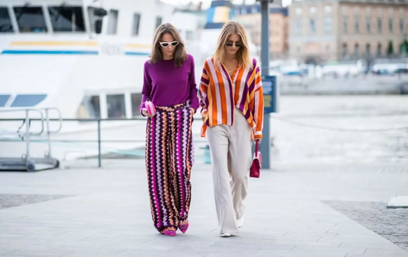 Riscas assumem papel principal no guarda-roupa de primavera