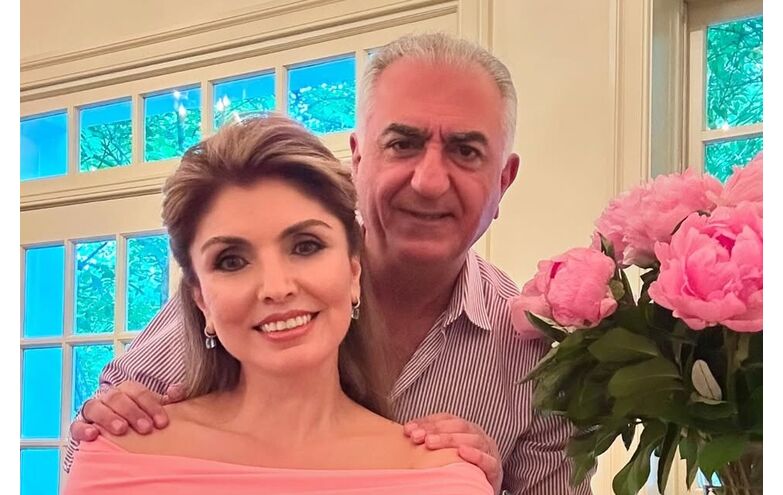 Princesa Yasmine Pahlavi e príncipe herdeiro Reza Pahlavi do Irão: 40 anos de um casamento feliz