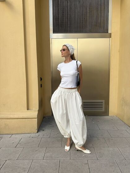 Aladino ou Harém: as calças do momento