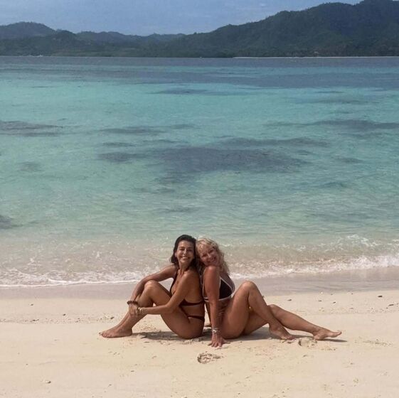 Teresa Conceição e Catarina Furtado