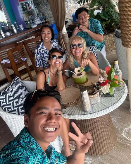 Teresa Conceição e Catarina Furtado