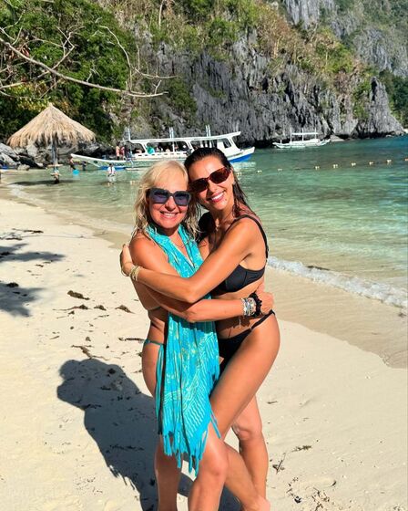 Teresa Conceição e Catarina Furtado