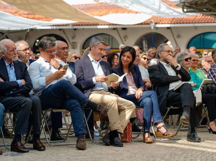 José Luís Carneiro, a mulher Goreti 