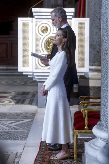 Reis de Espanha, Felipe VI e Letizia, visitam o Papa Leão XIV no Vaticano