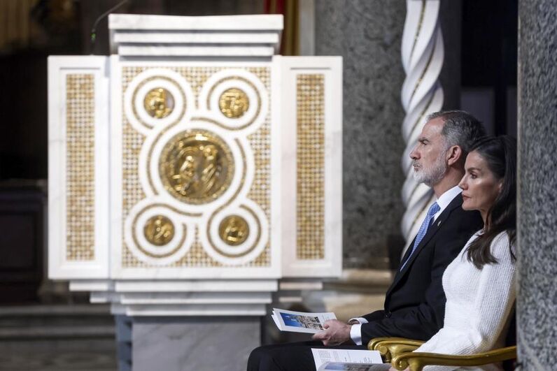 Reis de Espanha, Felipe VI e Letizia, visitam o Papa Leão XIV no Vaticano