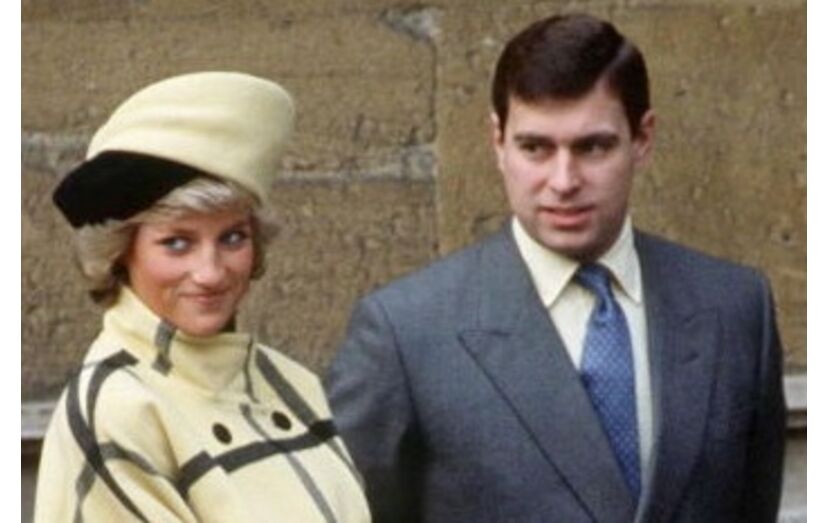 Sarah Ferguson, Diana, André e William