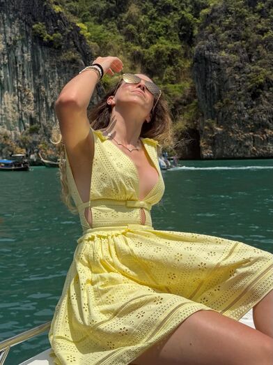 Rute Cardoso desfruta de férias na Tailândia