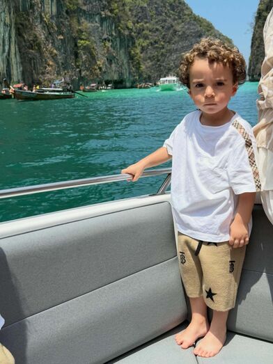 Filho assinala quatro anos de vida