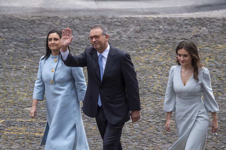 Família de António José Seguro marca presença na tomada de posse