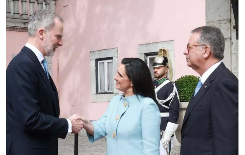 Felipe VI na tomada de posse de António José Seguro