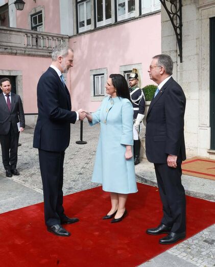 Felipe VI na tomada de posse de António José Seguro