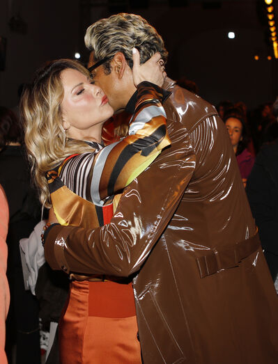 Oceana Basílio e Abel Xavier juntos na ModaLisboa