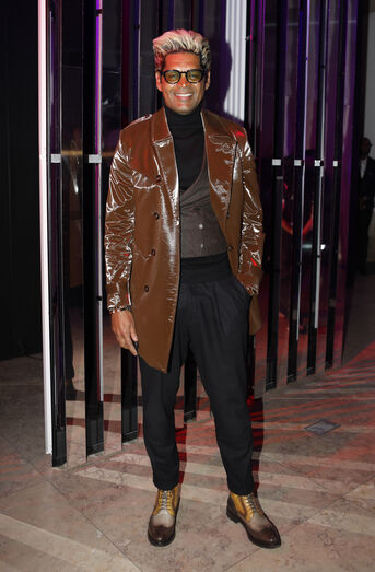 Oceana Basílio e Abel Xavier reencontram-se na ModaLisboa