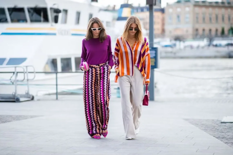 Riscas assumem papel principal no guarda-roupa de primavera