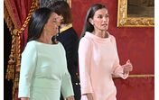Margarida Maldonado acompanha Letizia em audiência no Palácio da Zarzuela