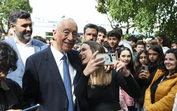 Marcelo Rebelo de Sousa na Escola Secundária Adolfo Portela