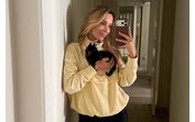 Há uma nova felina na vida de Helena Coelho. Conheça a pequena Olívia