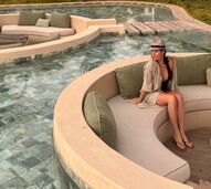 Fernanda Serrano aproveita a Páscoa com o filho em Agadir, Marrocos