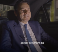 Luís Montenegro sem cinto de segurança