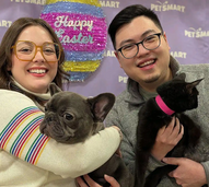 O 'match' perfeito! Cadela e gata com 3 patas tornam-se melhores amigas e são adotadas juntas