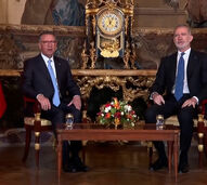 António José Seguro teve encontro com Felipe VI em Madrid seguido de almoço com a presença de Sánchez