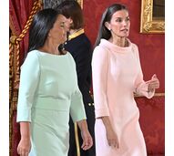 Margarida Maldonado acompanha Letizia em audiência no Palácio da Zarzuela