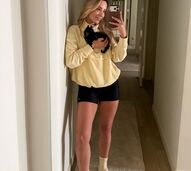 Há uma nova felina na vida de Helena Coelho. Conheça a pequena Olívia