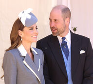 Kate Middleton e Príncipe William juntos num evento