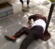 Depois de ser absolvido no caso 'Saco Azul', Luís Filipe Vieira sofre violenta queda à porta do tribunal