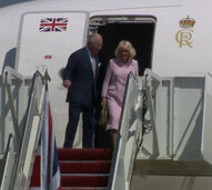 Rei Carlos III chega aos EUA para visita de Estado